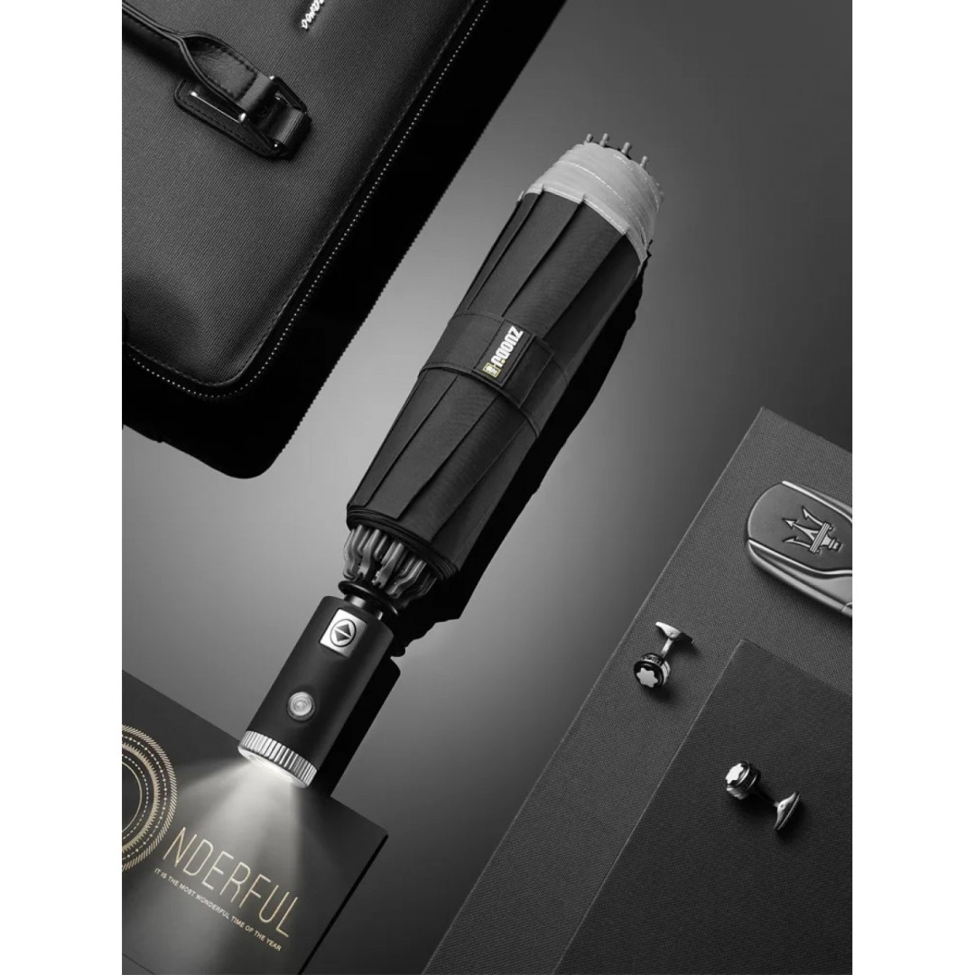 Зонт Zuodu Full Automatic Umbrella Led