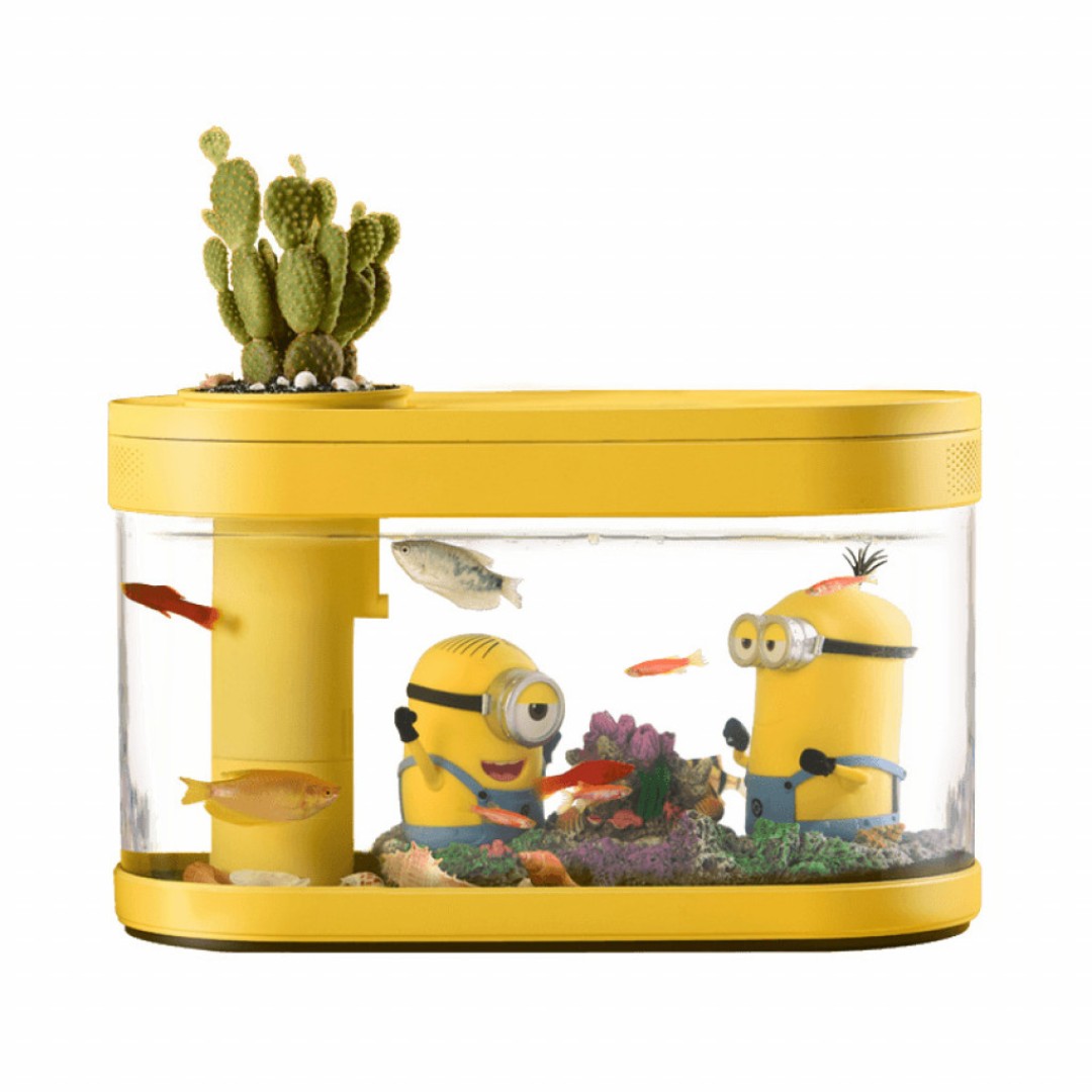 Акваферма Xiaomi Descriptive Geometry Amphibious Ecological Lazy Fish Tank Limited Edition
