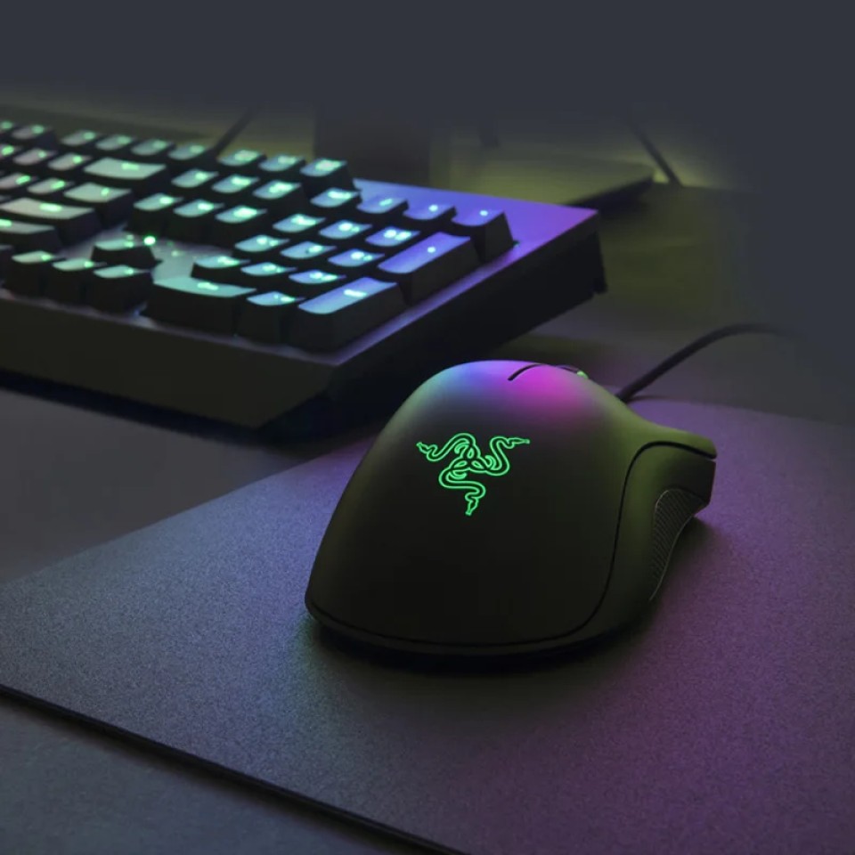 Набор клавиатура и мышь Razer Cynosa Pro Bundle и мышь Deathadder EU