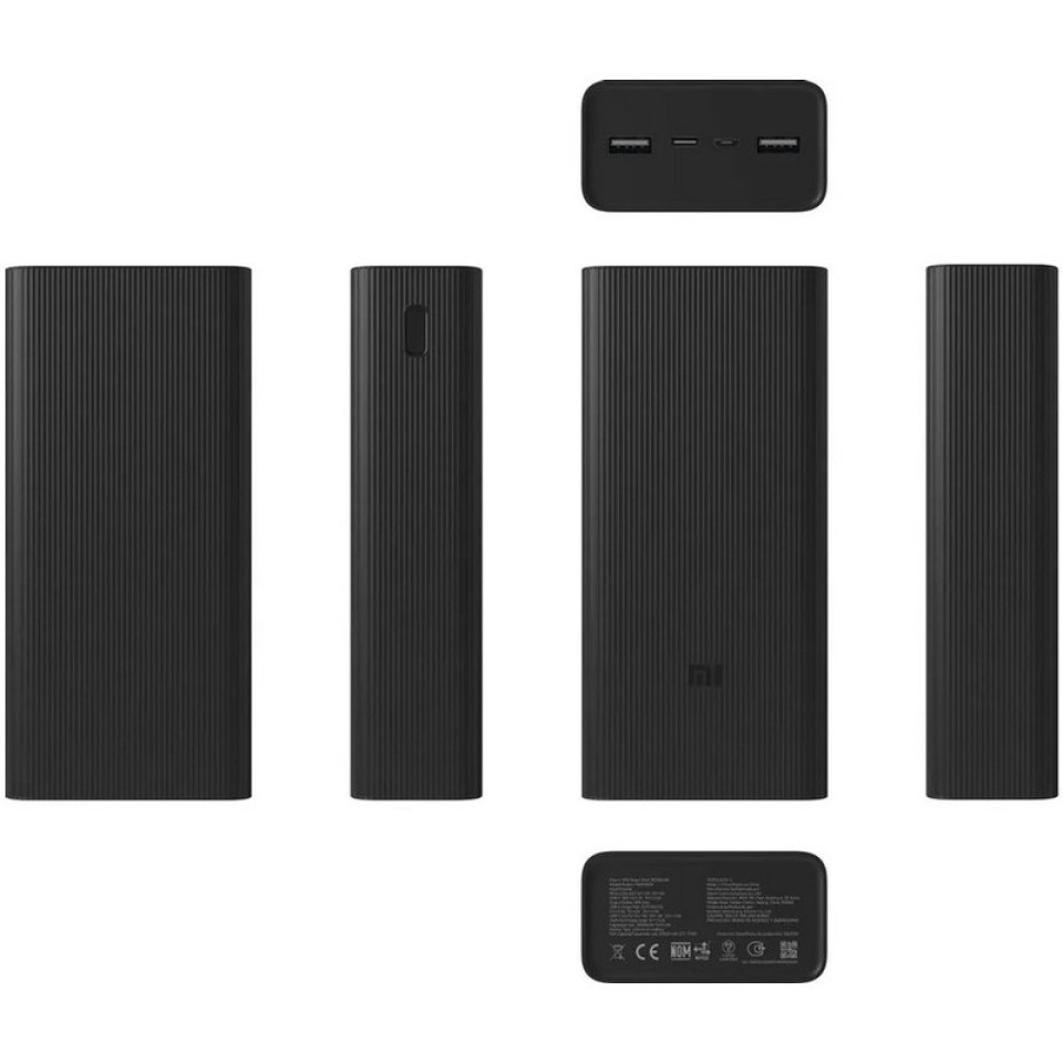Внешний аккумулятор Xiaomi Mi Power Bank 3 30000 mAh (PB3018ZM/BHR9126GL)