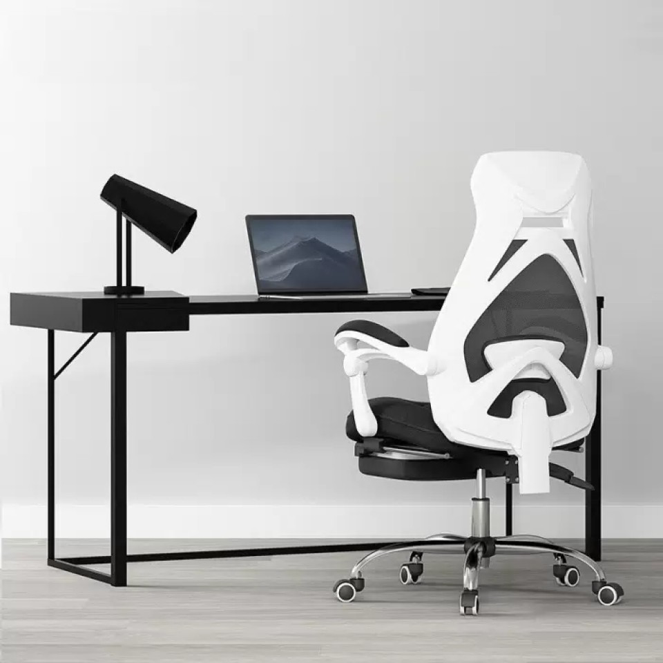 Офисное кресло с подставкой для ног Xiaomi HBADA Cloud Shield Ergonomic Office Chair