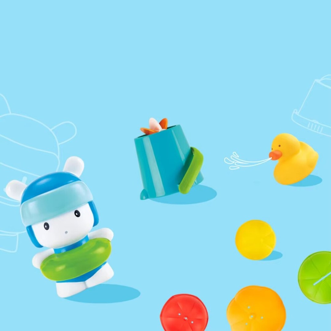 Набор детских игрушек для ванны Xiaomi Mijia Mitu Hape Happy Play (M0020)