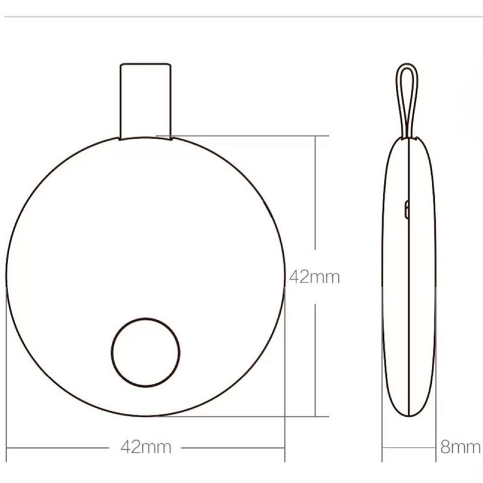 Брелок-сигнализация Xiaomi Ranres Booty Intelligent Anti-Lost Device