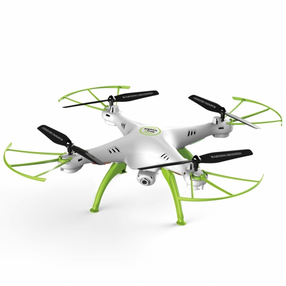 Радиоуправляемый квадрокоптер Syma X5HC HD видео 4Gb, барометр 2.4G RTF