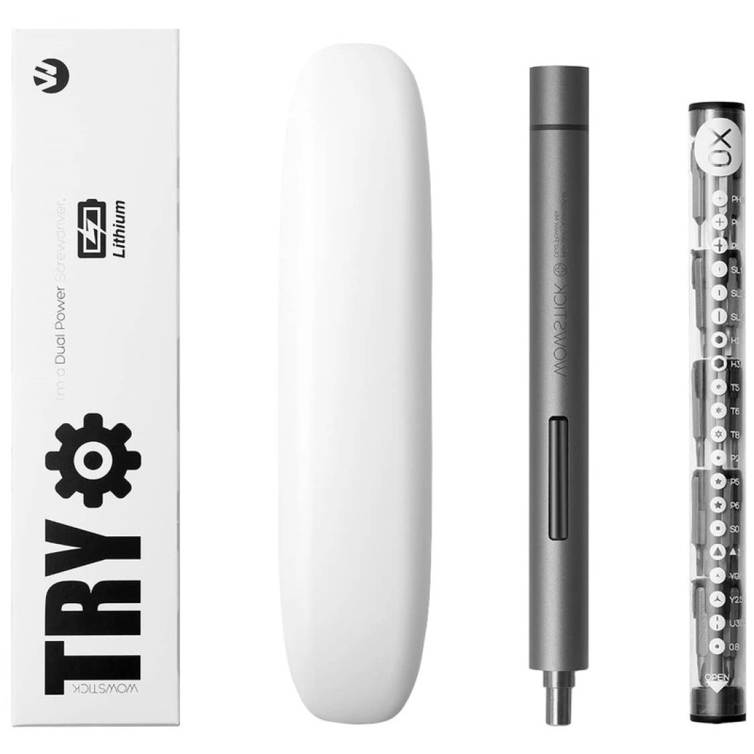 Отвёртка электрическая Xiaomi Wowstick 1F+ TRY 20 in 1 Kit