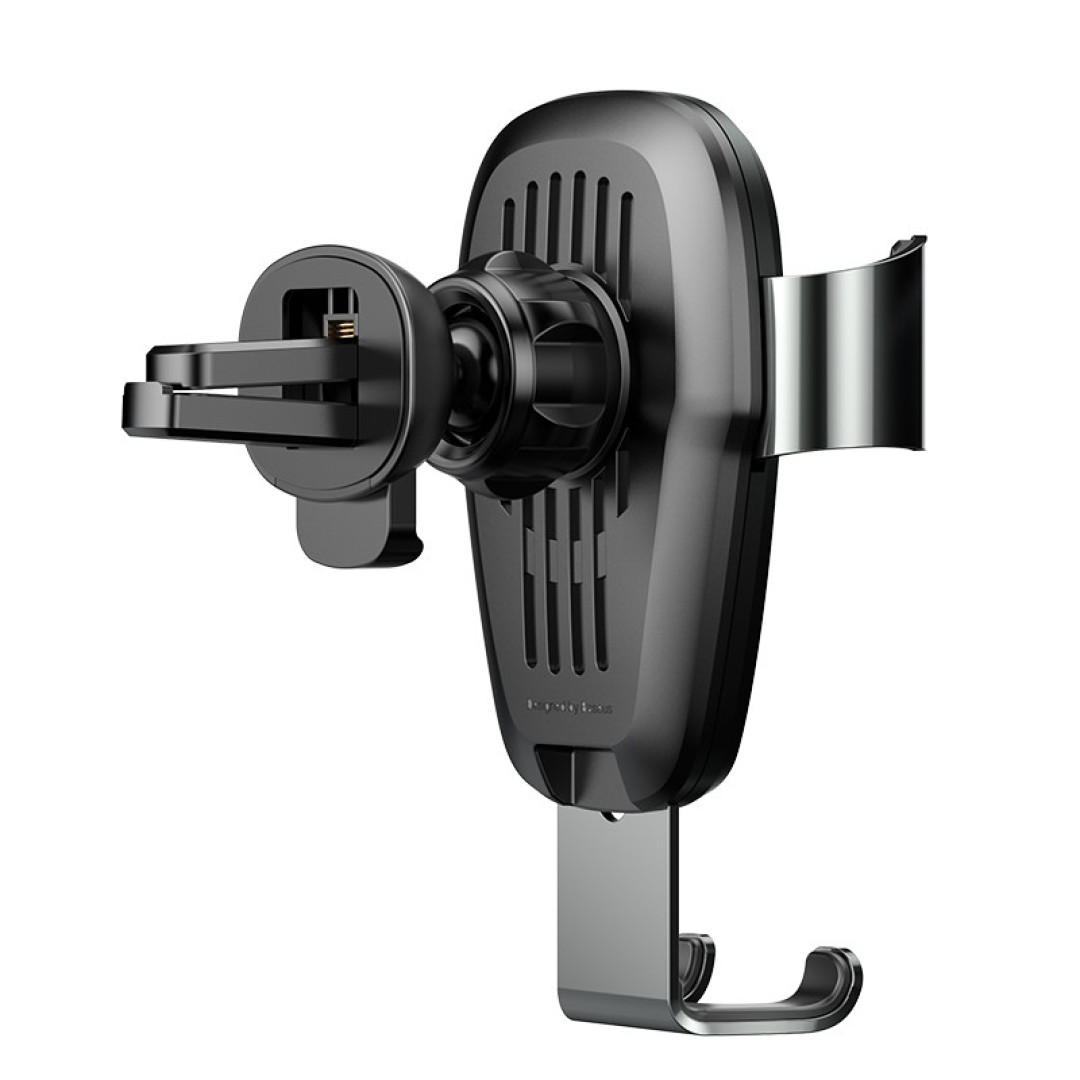 Беспроводная зарядка-автодержатель Baseus Metal Wireless Charger Gravity Car Mount (WXYL-B0A)