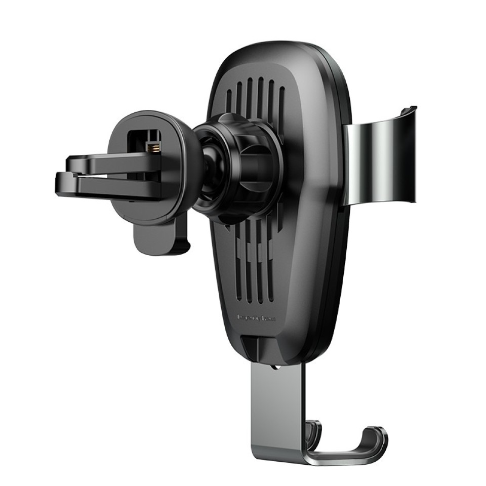 Беспроводная зарядка-автодержатель Baseus Metal Wireless Charger Gravity Car Mount (WXYL-B0A)