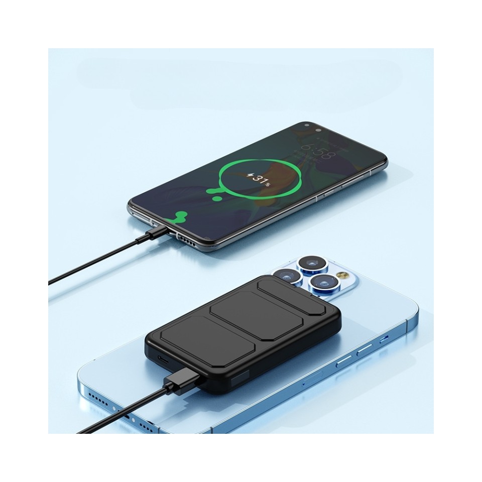 Беспроводной внешний аккумулятор Qwerty Magnetic Fast Charging Power Bank (A27-01) 10000mAh 15W