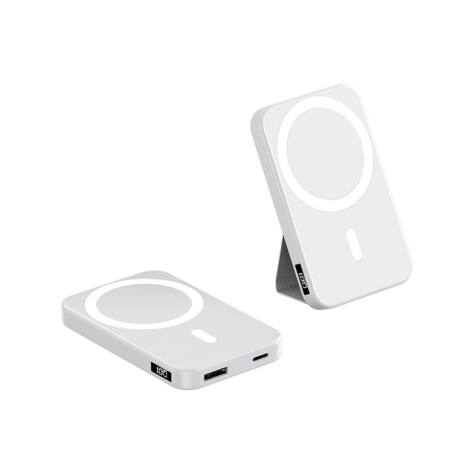 Беспроводной внешний аккумулятор Qwerty Magnetic Fast Charging Power Bank (A27-01) 10000mAh 15W
