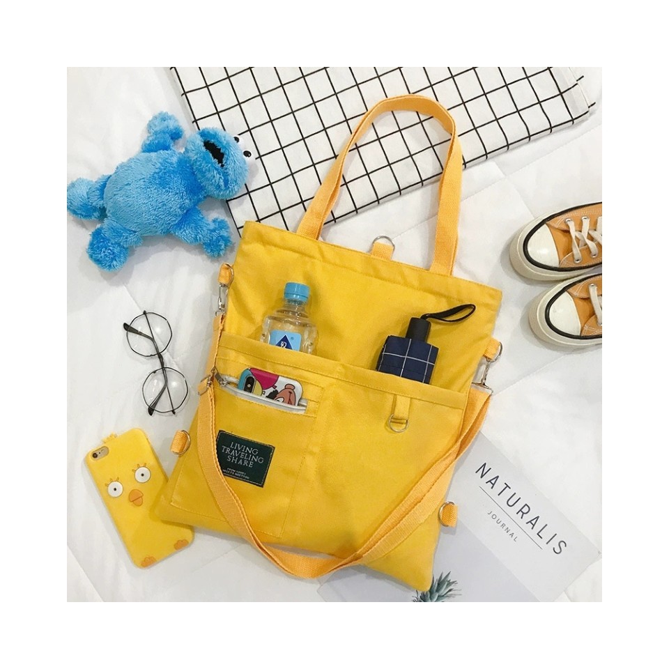 Сумка через плечо Qwerty Canvas Bag Niche Artistic (SD-088)