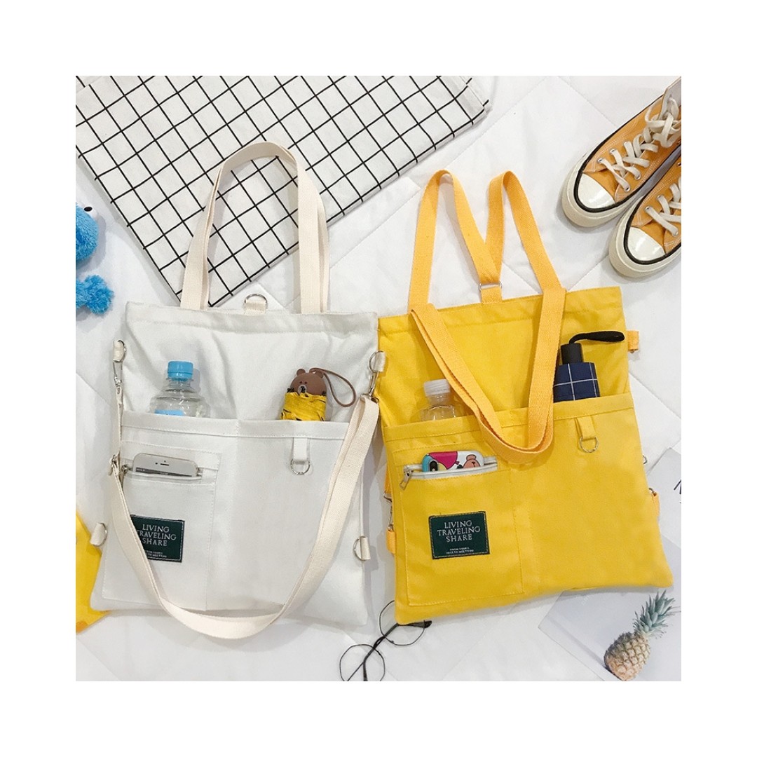 Сумка через плечо Qwerty Canvas Bag Niche Artistic (SD-088)