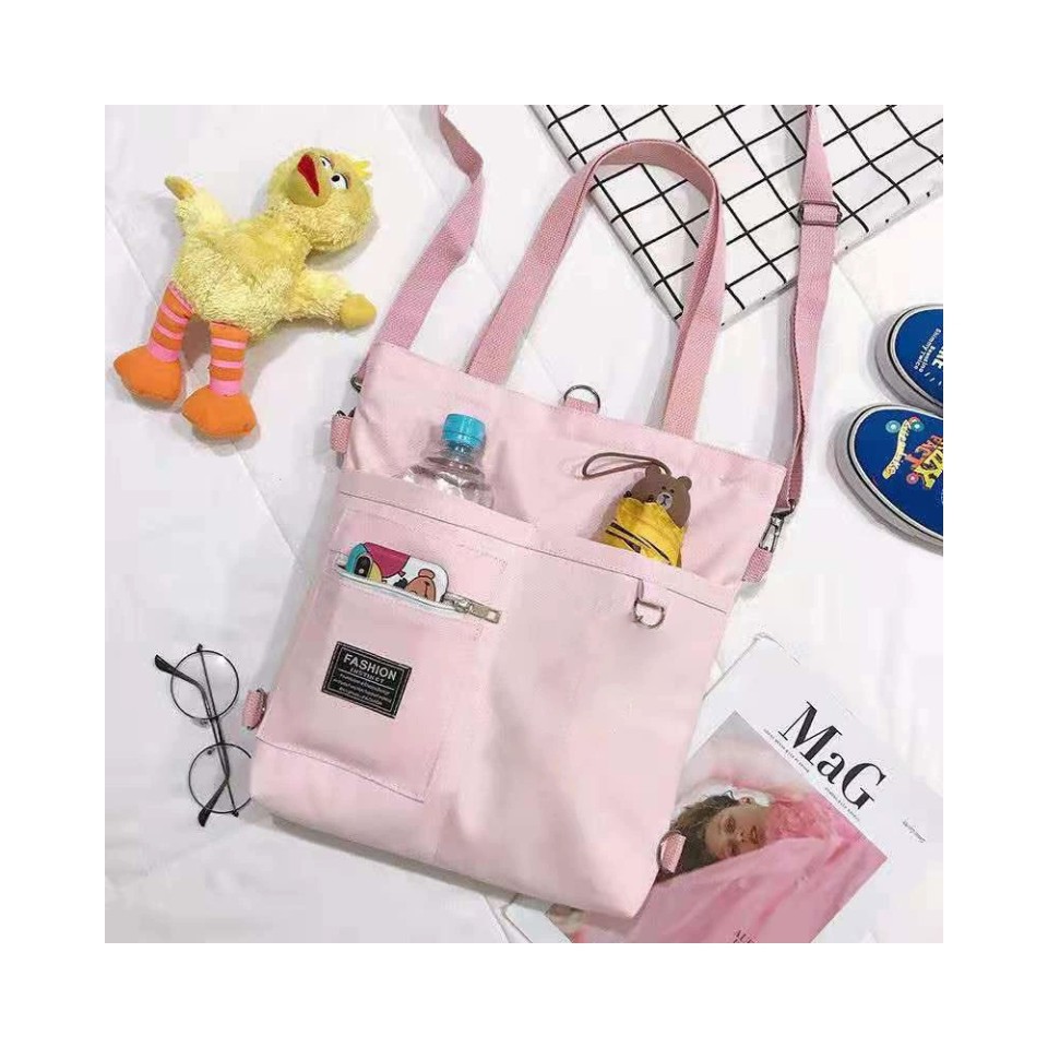 Сумка через плечо Qwerty Canvas Bag Niche Artistic (SD-088)
