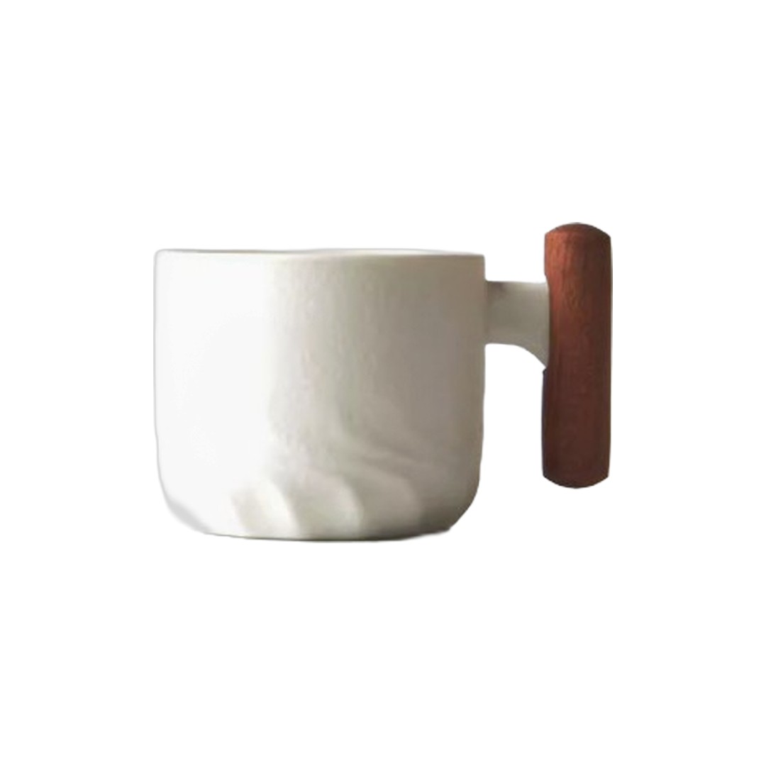 Кружка Riser Ceramic Gradual Change Wooden Cup