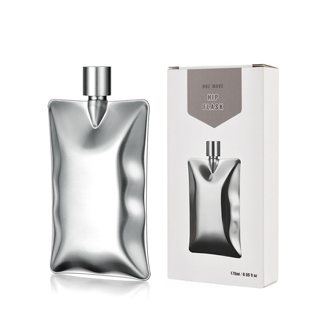 Фляга Shine Creative Stainless Steel Hip Flask 6 oz