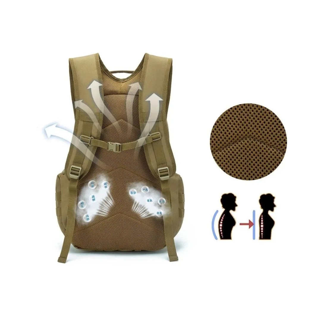 Рюкзак Xiaomi Tanjiezhe Explorer Large Capacity Outdoor Tactical Backpack (YG-019)