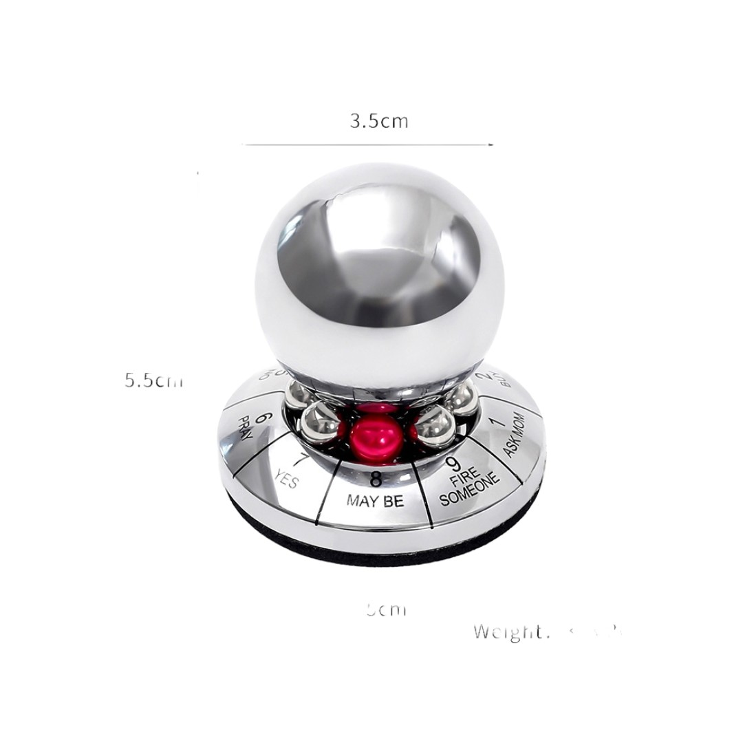 Шар для принятия решений JP Lucky Ball Rotating Metal Creative Destiny Decision