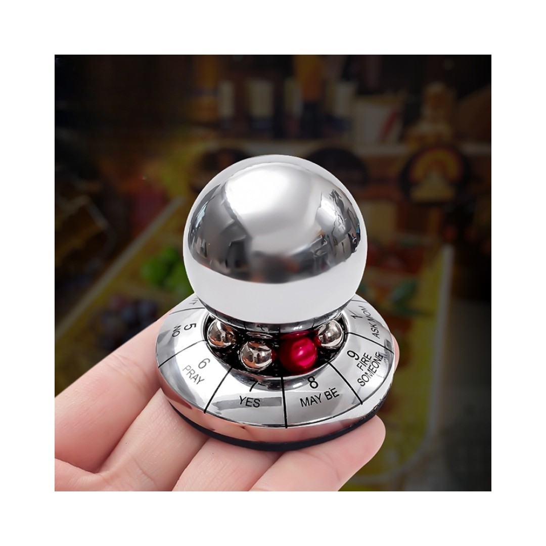 Шар для принятия решений JP Lucky Ball Rotating Metal Creative Destiny Decision