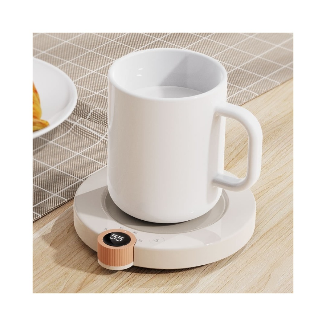 Умная термо подставка для кружек Qwerty Smart Electric Heating Cup Warm Coaster
