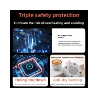 Умная термо подставка для кружек Qwerty Smart Electric Heating Cup Warm Coaster