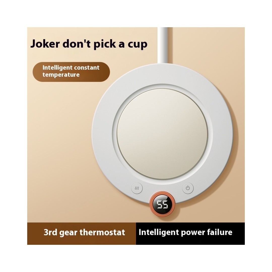 Умная термо подставка для кружек Qwerty Smart Electric Heating Cup Warm Coaster