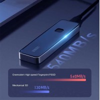 Внешний твердотельный накопитель Onemodern High-speed Fingerprint SSD 1 ТБ