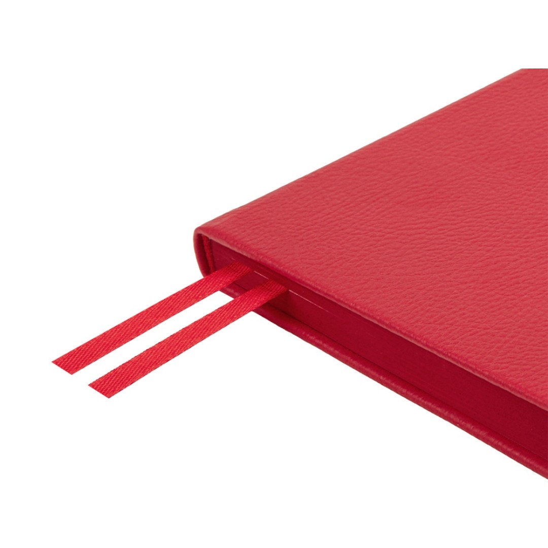 Ежедневник недатированный А5 "Megapolis Nappa", бордовый