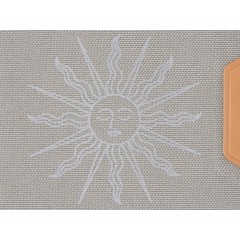 Блокнот А5 из RPET "Harvey", 80 листов FSC бумага, серый с термотрансфером