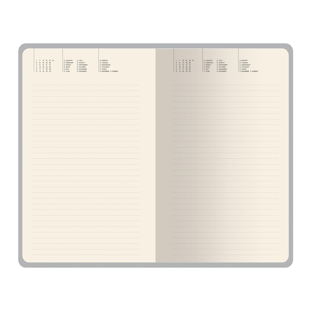 Ежедневник недатированный А5 "Valencia", темно-синий