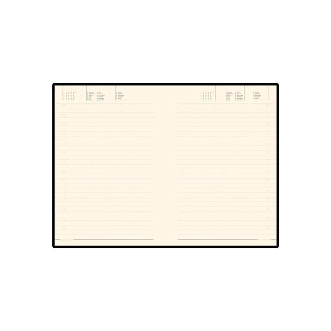 Ежедневник А5 недатированный «Megapolis Soft», оранжевый (Р)