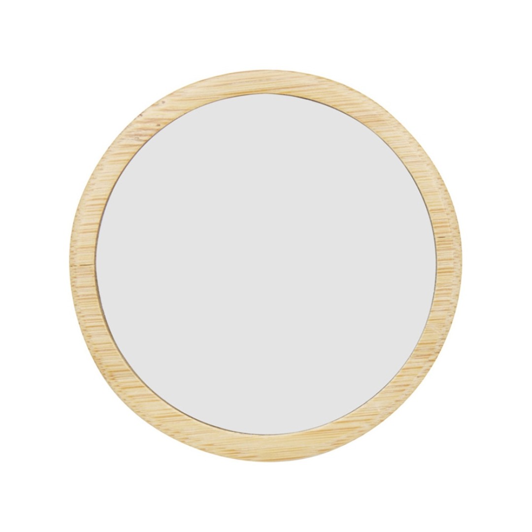 Бамбуковое зеркало Lustre - Натуральный