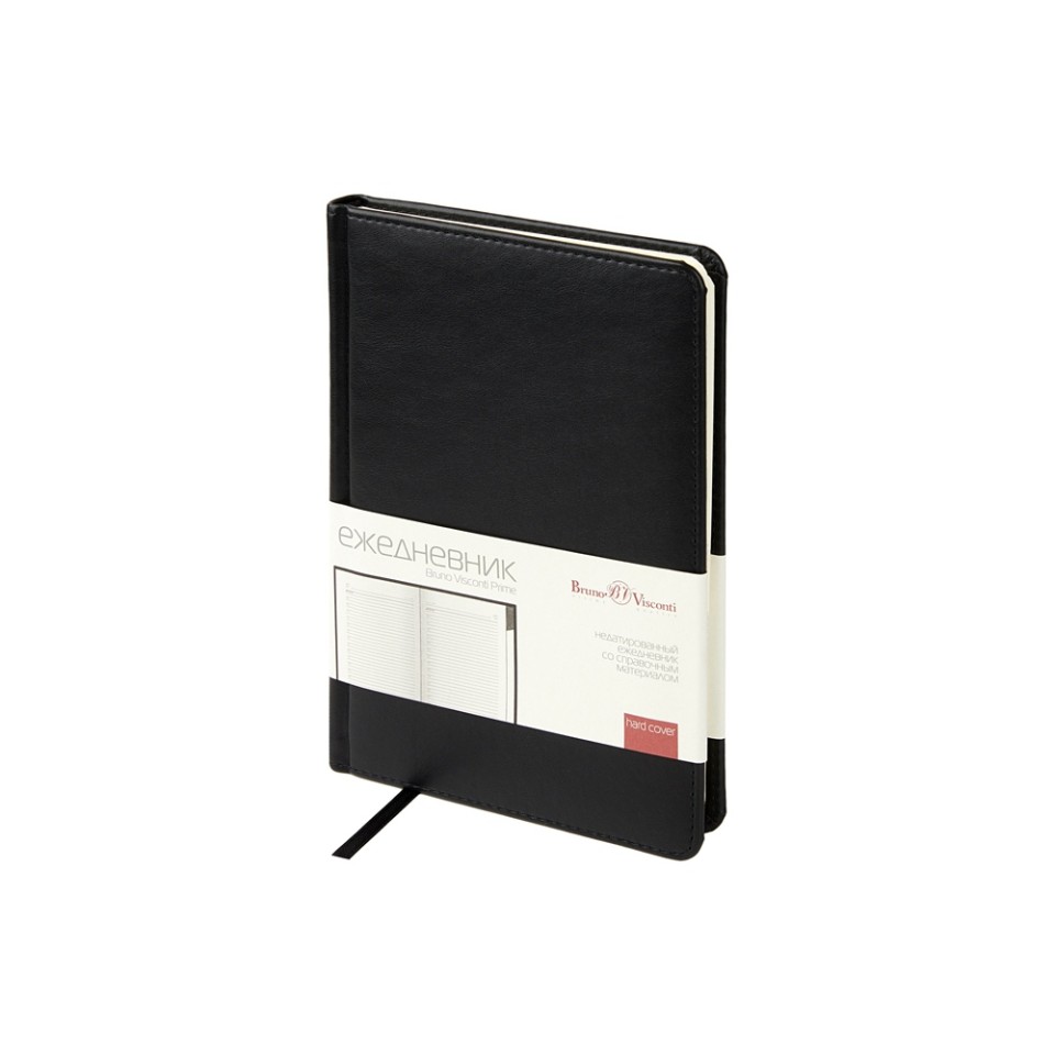 Ежедневник недатированный с индексами А5 "Prime", черный