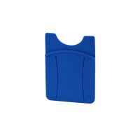 Картхолдер для телефона с держателем «Trighold», ярко-синий