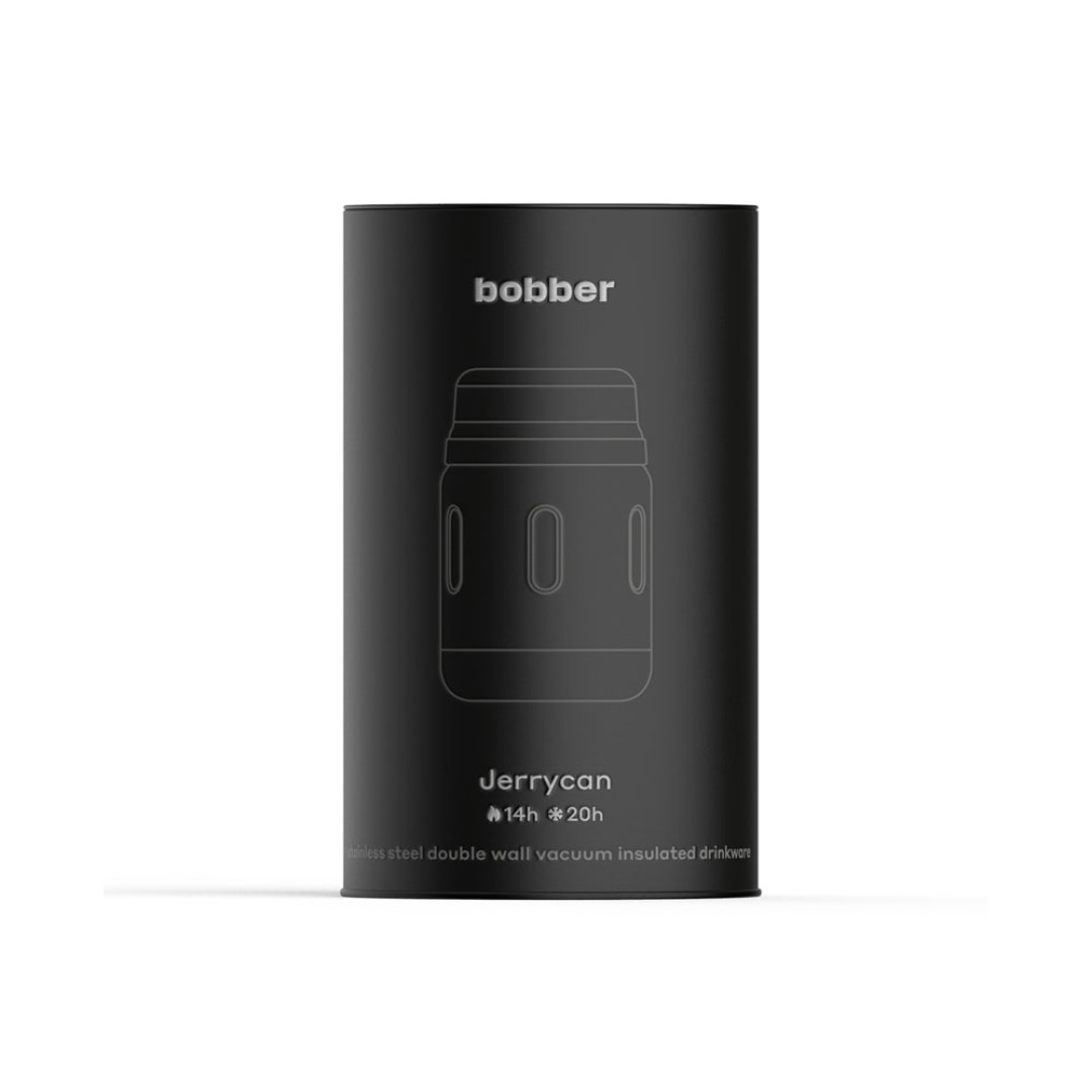 Термос для еды, вакуумный, бытовой, тм "bobber". Объем 0.7 литра. Артикул Jerrycan-700 Matte