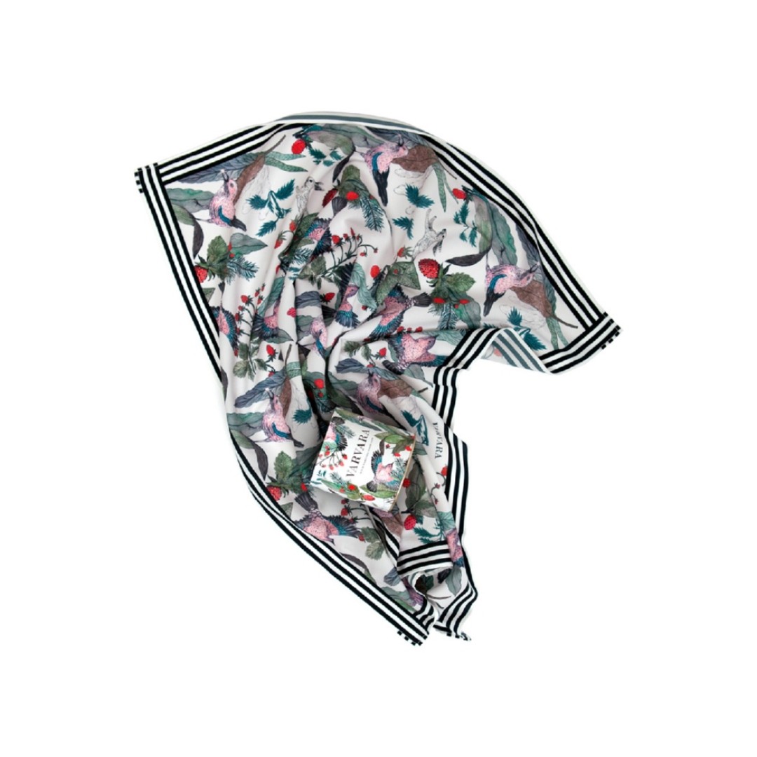 Платок «Фазаны». Varvara