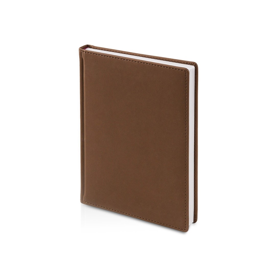 Ежедневник А5 датированный «Velvet» 2026, коричневый