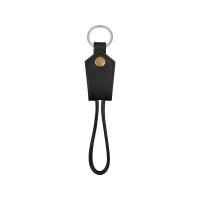 Кабель-брелок USB-MicroUSB «Pelle», черный