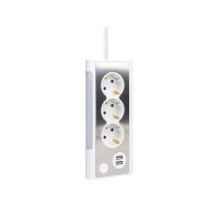 Сетевой фильтр Rombica NEO TRINITY - White