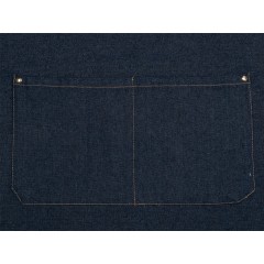 Джинсовый фартук с карманами Fry, синий