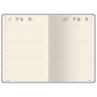 Ежедневник А5 недатированный «Megapolis Velvet Flex», светло-фиолетовый (Р)