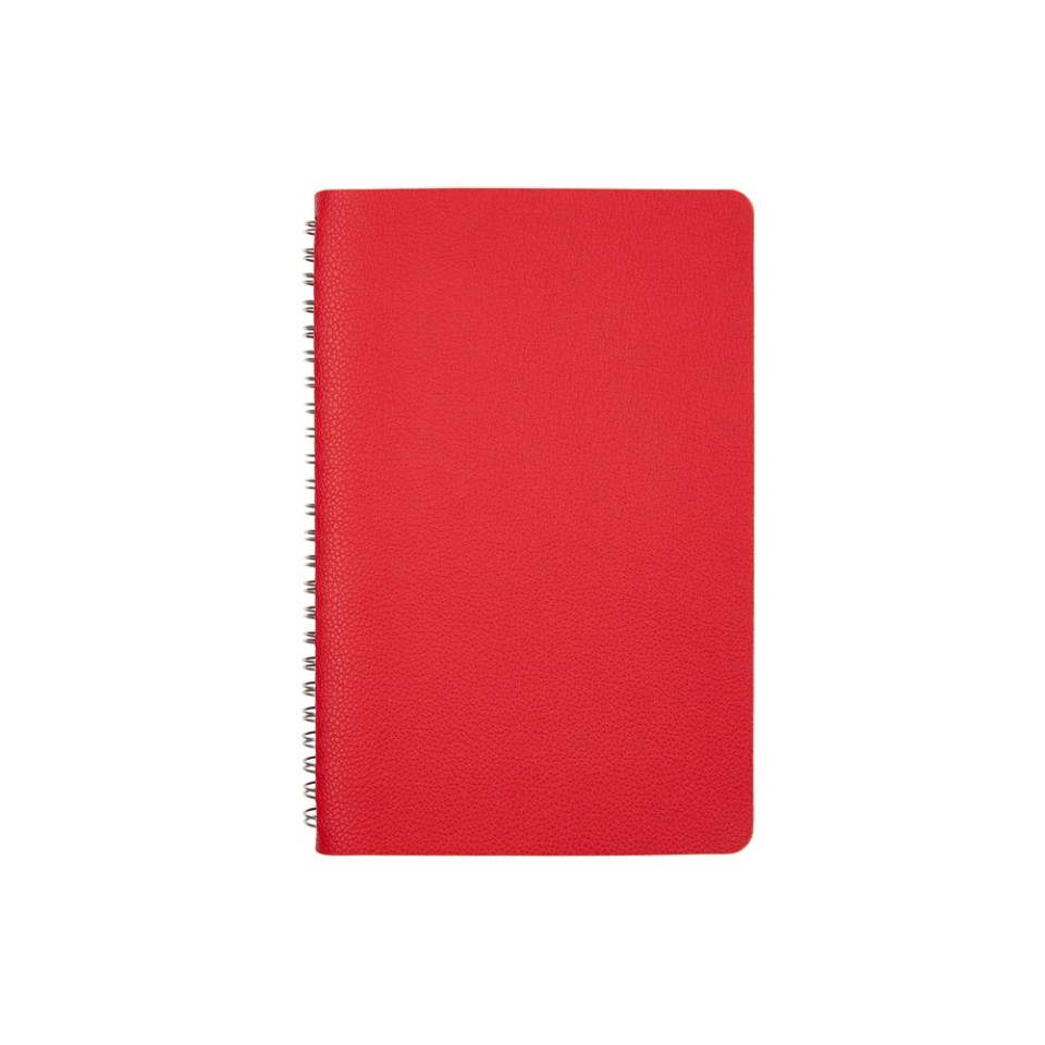 Ежедневник недатированный А5 "Alba", красный