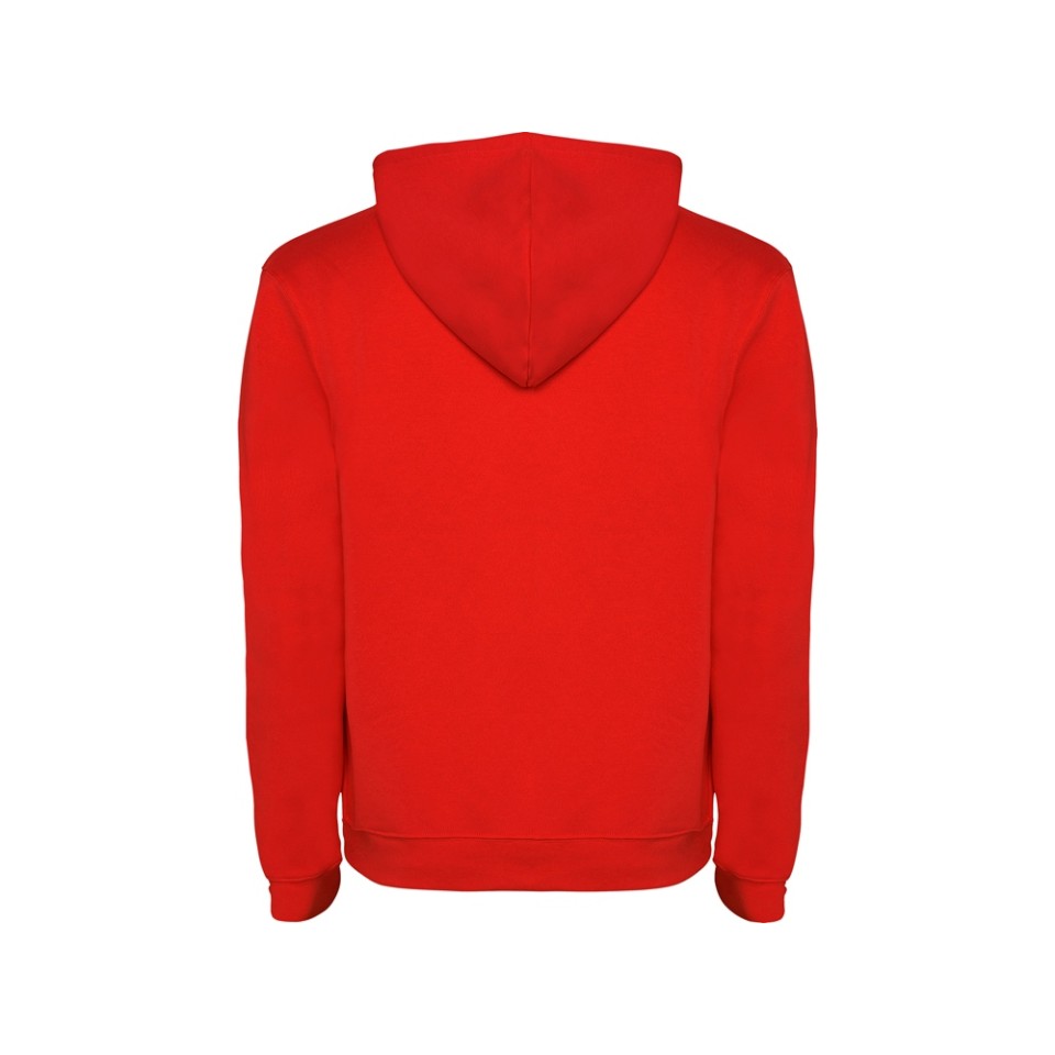 Толстовка с капюшоном "Urban" детская, красный/черный