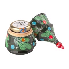 Подарочный набор "Народы России" с чаем и вареньем в деревянной шкатулке без лого