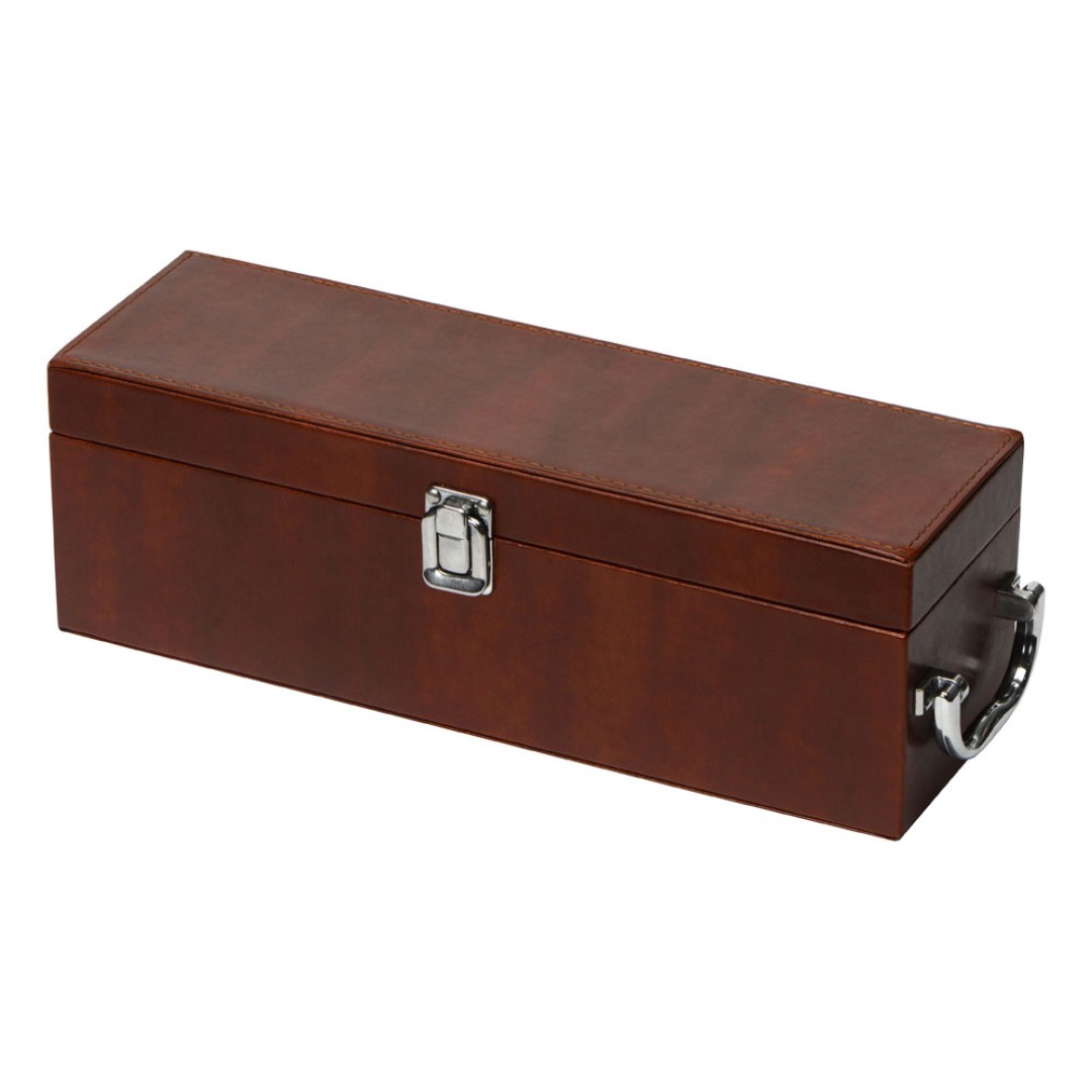 Набор аксессуаров для вина в подарочной коробке «Fabrizio», коричневый (P)