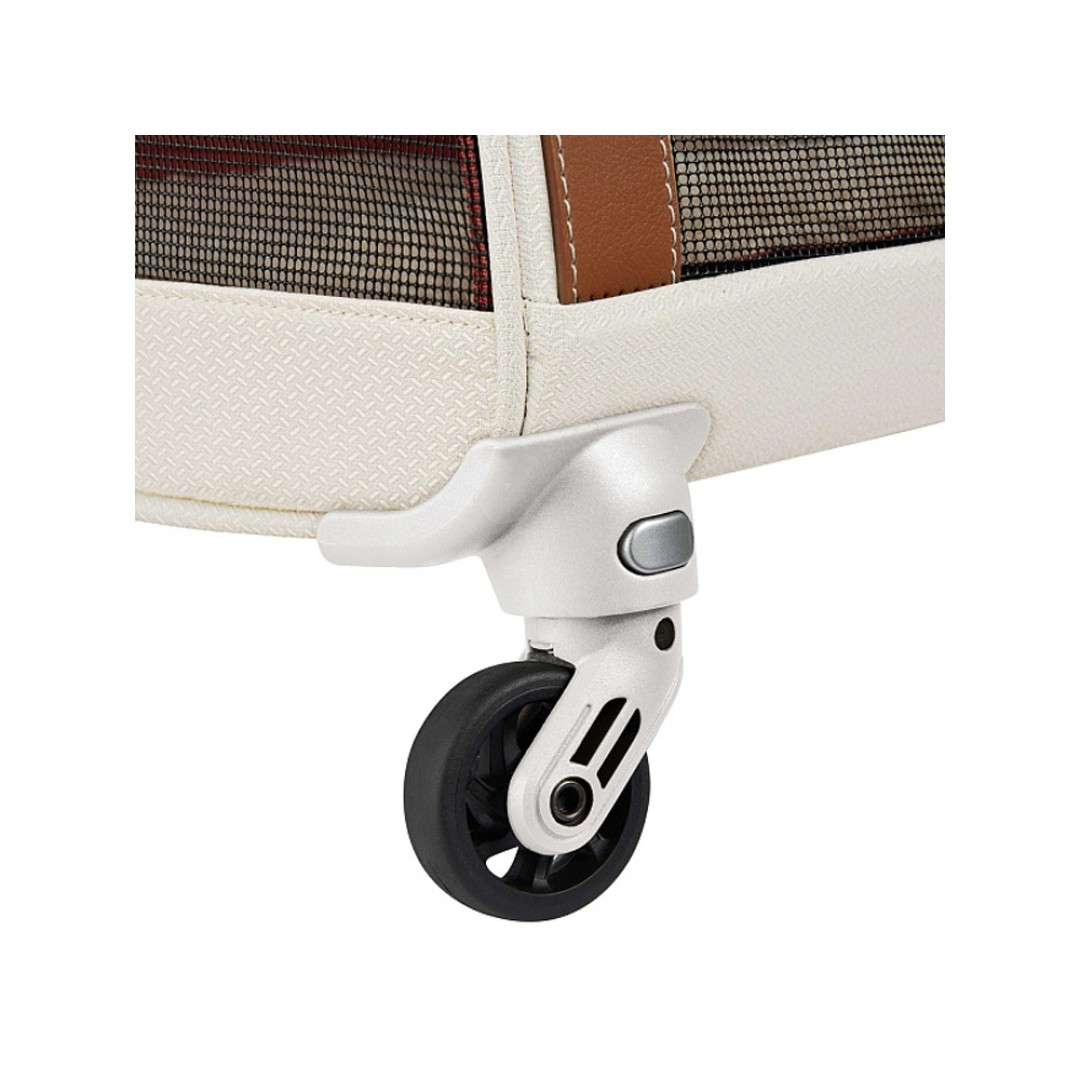 Сумка для перевозки животных DELSEY, CHATELET AIR 2.0,  на колесах, 42л, белый