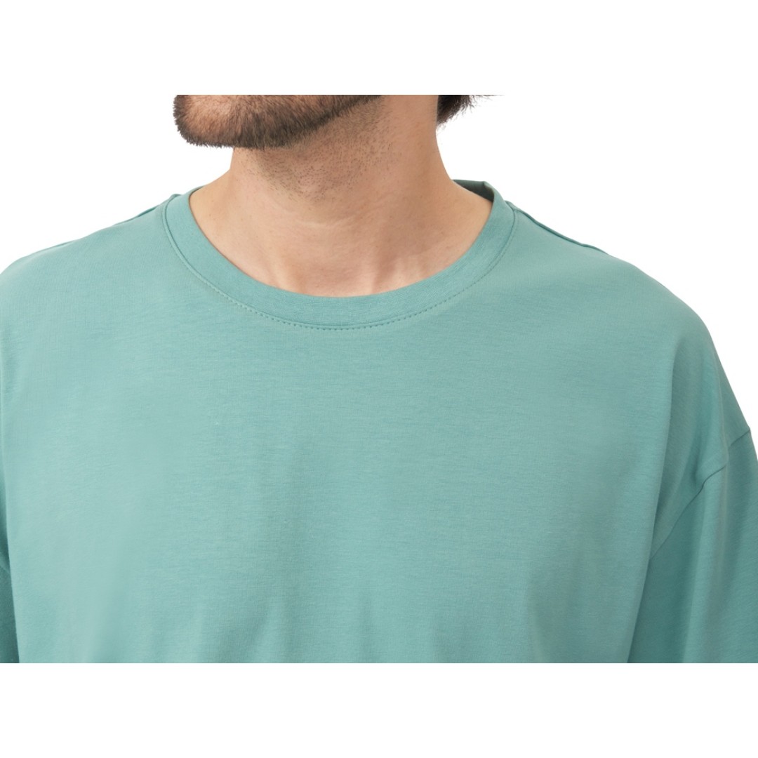 Футболка оверсайз «Vienna» унисекс , припылено-бирюзовый