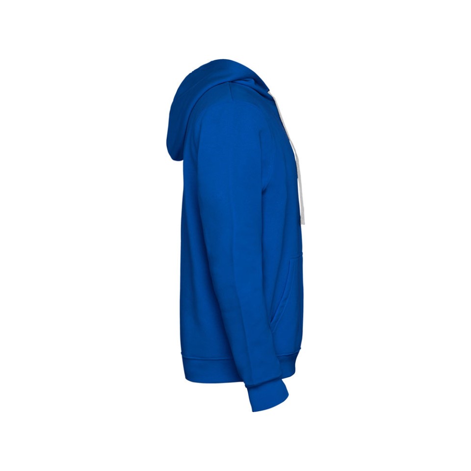 Толстовка с капюшоном "Urban" мужская, королевский синий/белый