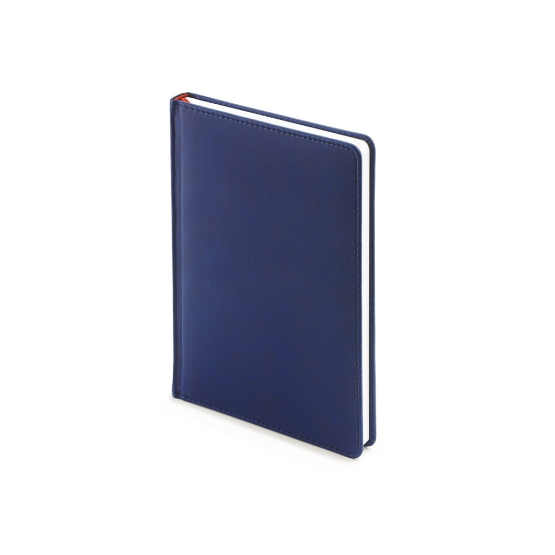 Ежедневник А5 датированный «Velvet» 2025, темно-синий