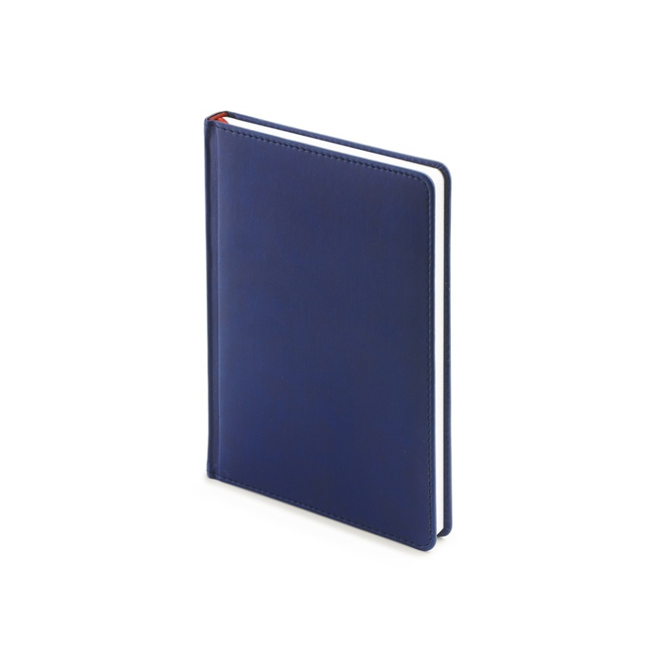 Ежедневник А5 датированный «Velvet» 2025, темно-синий