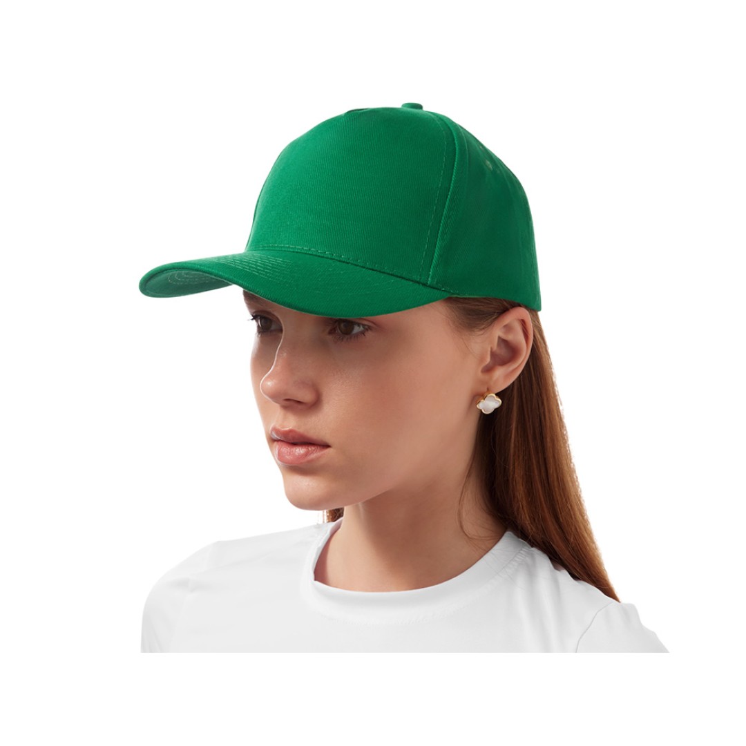 Бейсболка "Florida" 5-ти панельная, зеленый