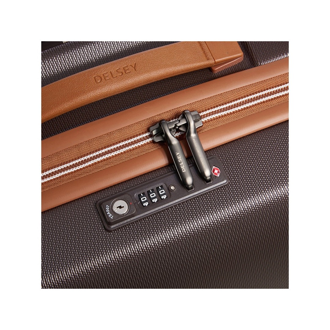 Чемодан 4-х колесный DELSEY, CHATELET AIR 2.0, 90,5л, коричневый